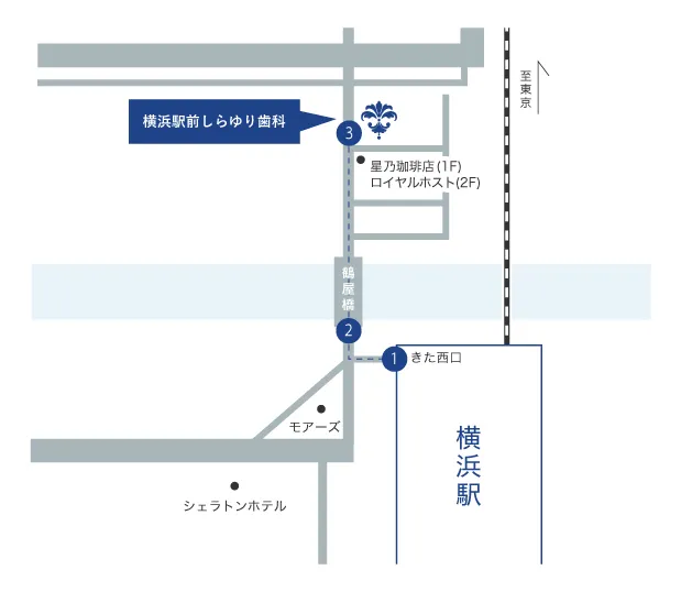 当院へのアクセスマップ
